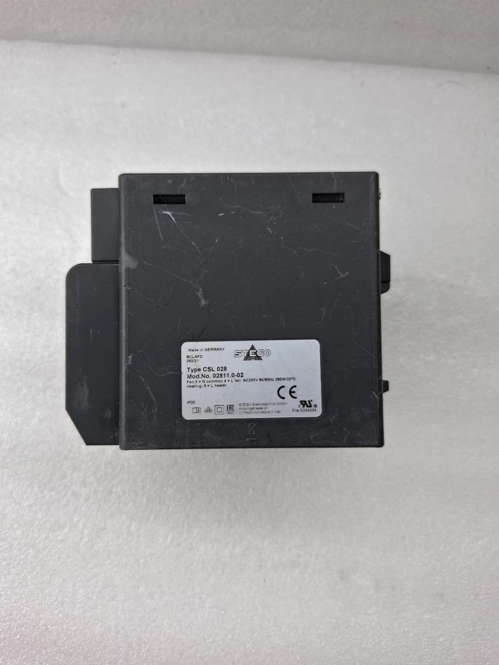 Stego Touch Safe PTC Heater Fan Type CSL-028 02811.0-02 AC230V